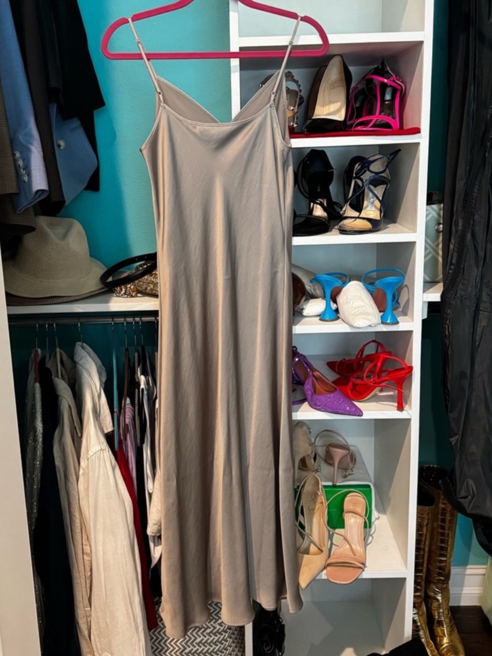 All Saints Slip Dress Sz M - Picture 2 of 4